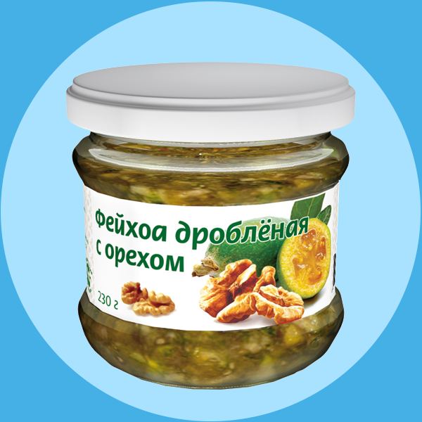 «Фейхоа дроблёная с орехом»